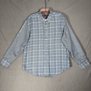 Robert Graham Shirt Men’s Size 2XL Houndstooth Plaid Flipcuff Mixed Media Luxury